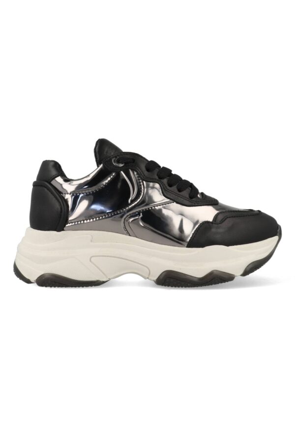 Bronx Sneakers Baisley 66456-MA-188 Zwart / Zilver maat